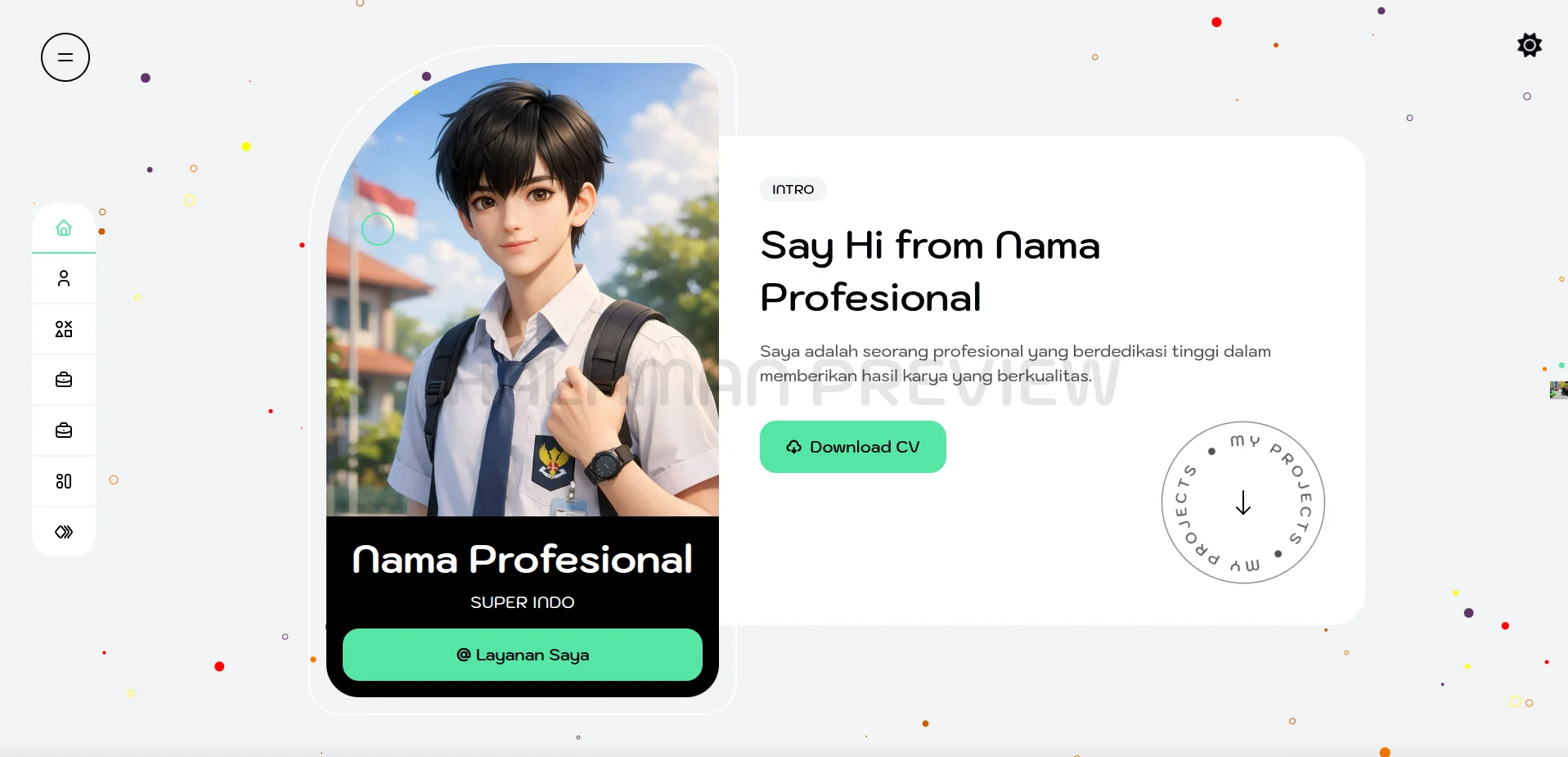 Template Preview