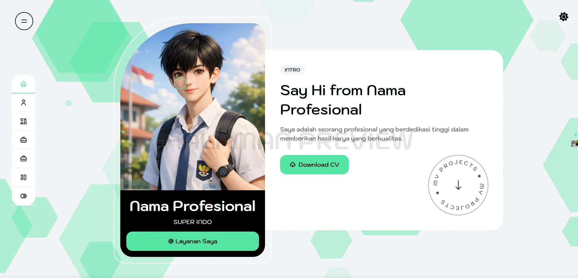 Template Preview