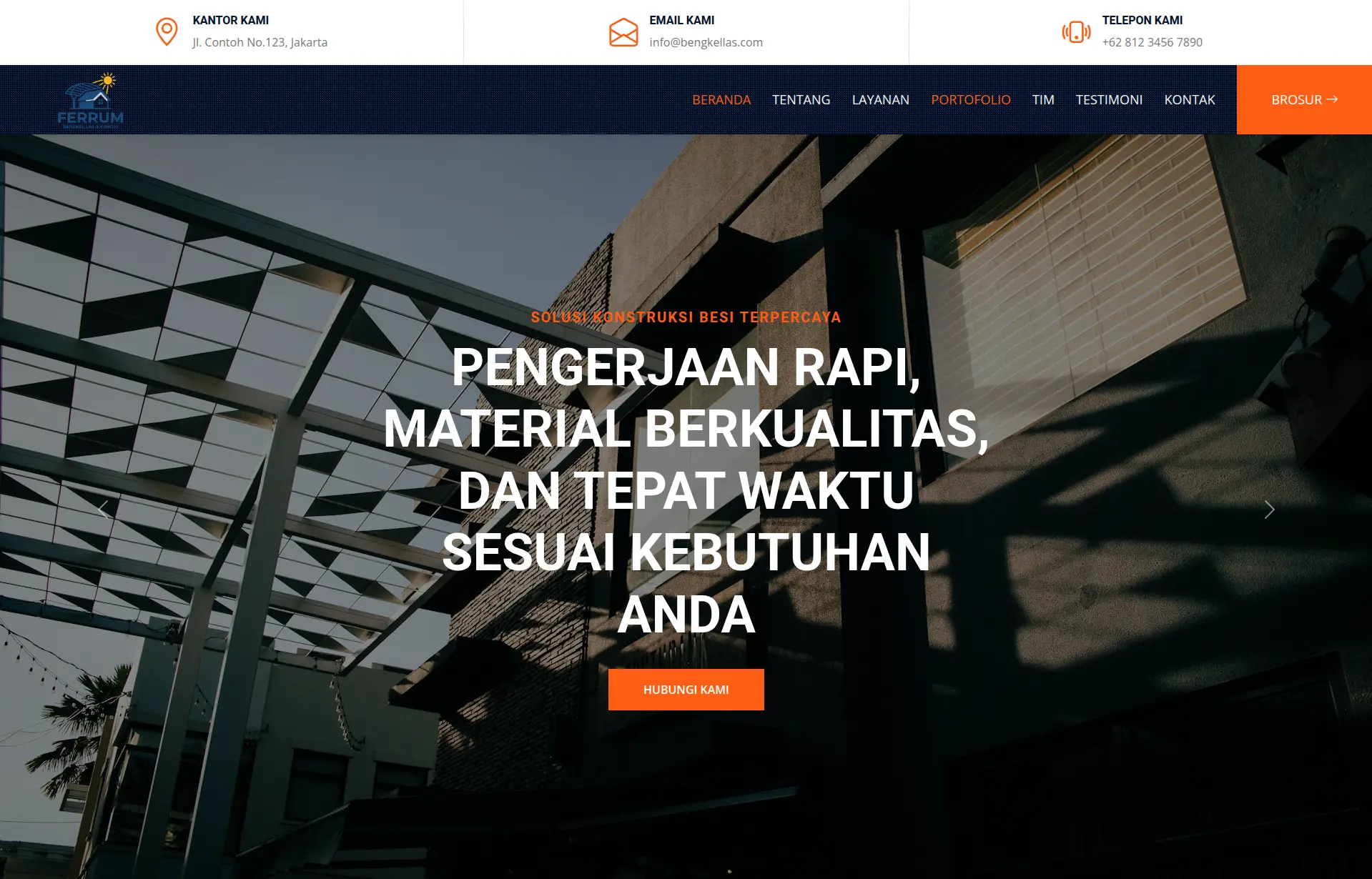 Tema Bengkel Las Kanopi